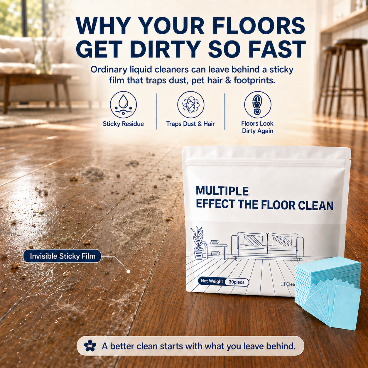 Multi-Surface Floor Cleaning Tablets
