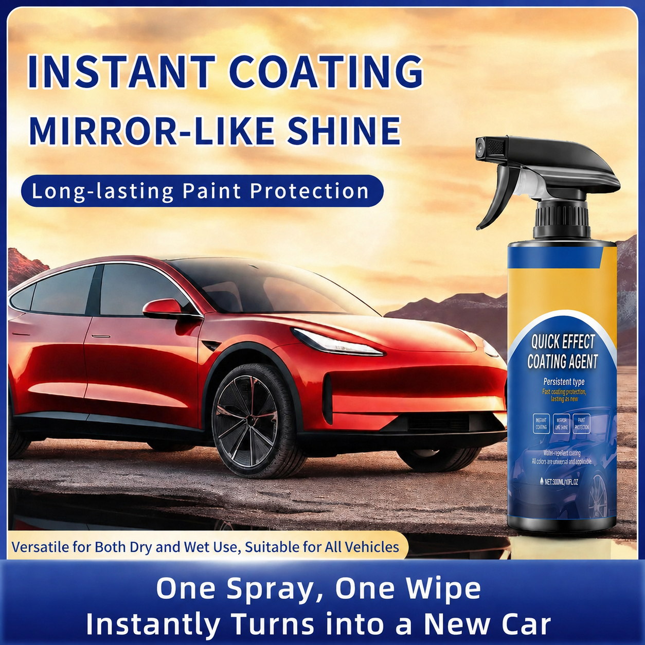 🚗 Advanced Car Quick-acting Coating Agent Spray